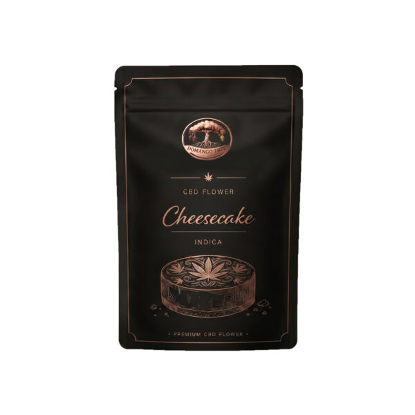 Cheesecake CBD – Cogollos premium resinosos con aroma dulce, cremoso y afrutado | Domango Tree