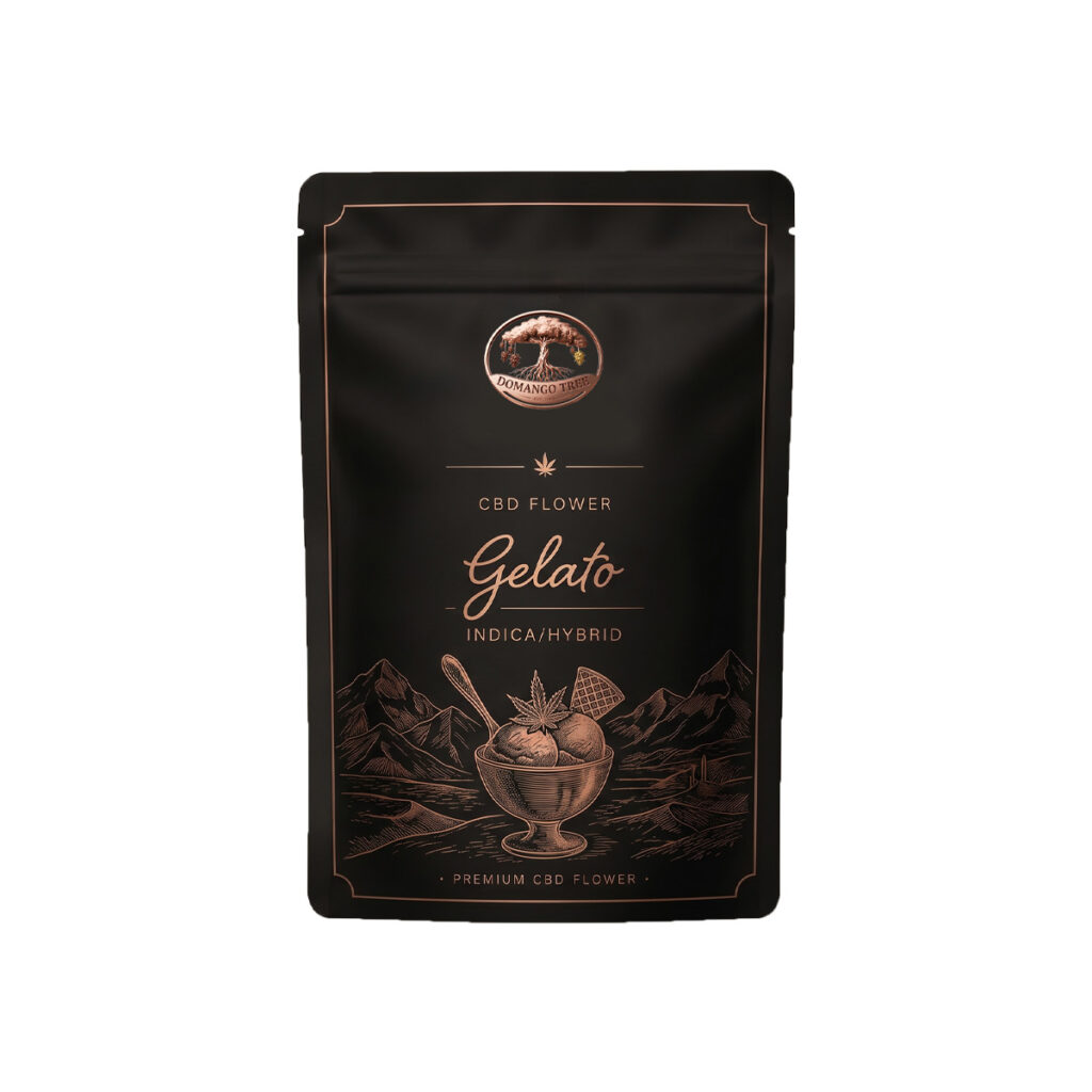Gelato CBD – Cogollos premium resinosos con notas dulces y afrutadas | Domango Tree