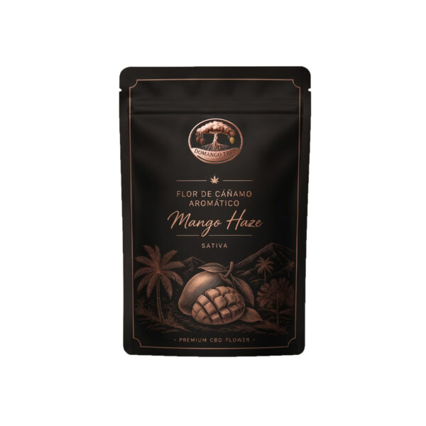 Mango Haze CBD – Cogollos premium resinosos con aroma tropical, afrutado y cítrico | Domango Tree